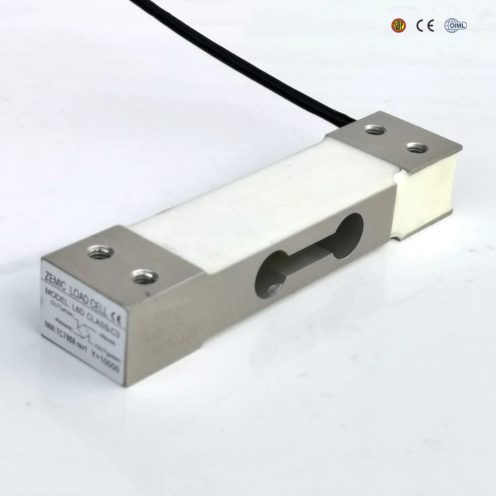 
OIML NTEP Zemic L6D c3 5kg 10kg 20kg 35kg 40kg 50kg Single Point Load Cell 