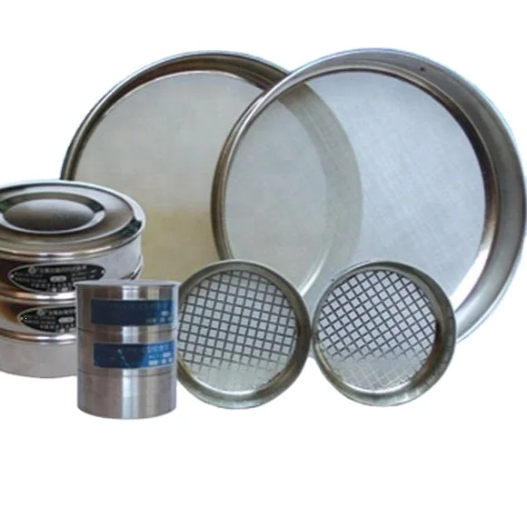 250 300 500 micron soil sieve test kit flour sieve stainless steel mesh sieve
