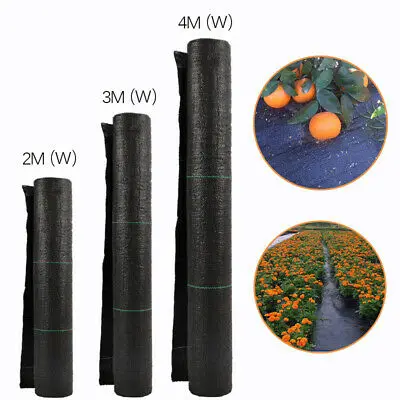 Heavy Duty Woven Weed mat Barrier Landscape Fabric for Weed Block