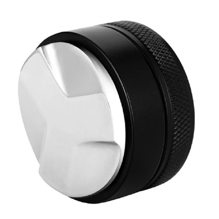 China Supplier Coffee Tamper Coffee Distributor Adjustable Depth Stainless Steel 51MM 53MM 58MM