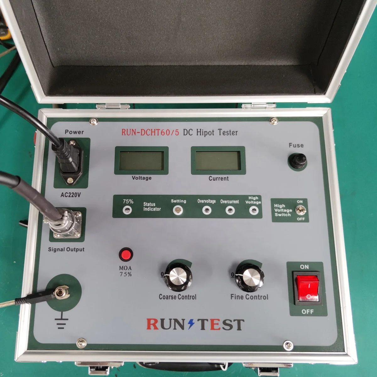 DC Hipot Tester DC High Voltage Generator Withstand Voltage Tester High Voltage Tester