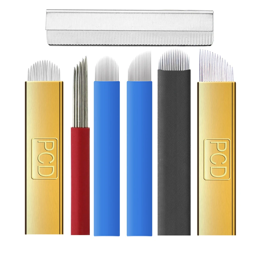 Customized High Quality Shading Microblading Needle Microblading Blade For Eyebrow Permanent Makeup
