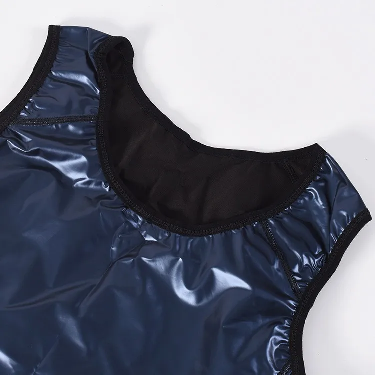 Factory Custom High Quality Neoprene Loss Weigh Fat Burning Exercise Abdominal Slimming Sauna Sweat Waist Trainer Vest For Men