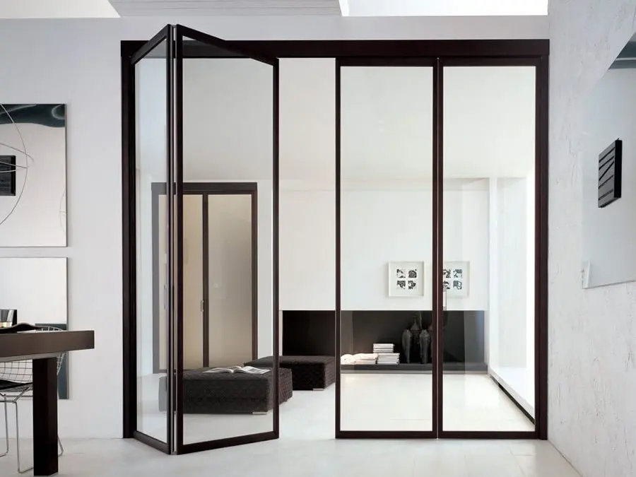 ZEYI Factory Direct Selling Bi-Fold Doors Popular Folding Door Aluminium Folding Door