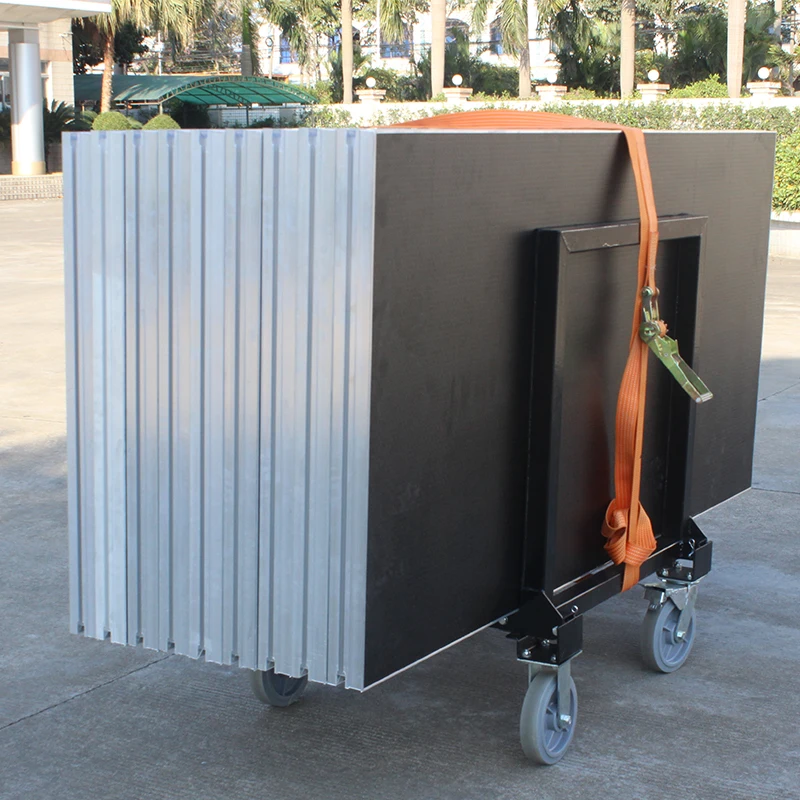 Тележка для опорной пластины аксессуары сцены наружная алюминиевая сценическая система