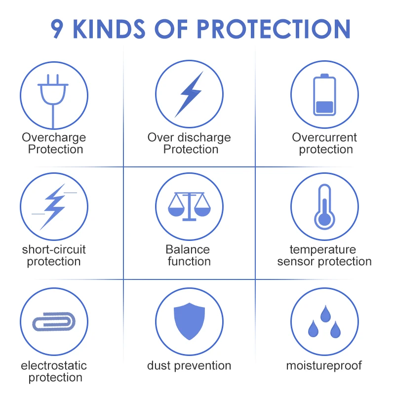 TDT Lifepo4 BMS 16S 48V 60A/80A/100A/150A/200A 18650 BMS 3.2V PCM PCB Board With Balance Function