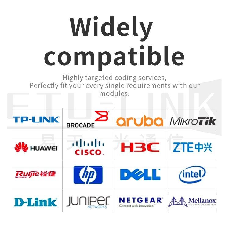 ETU-Link 40G QSFP+ ER4 DDM 30KM LC Fiber Optical Transceiver SFP Modules