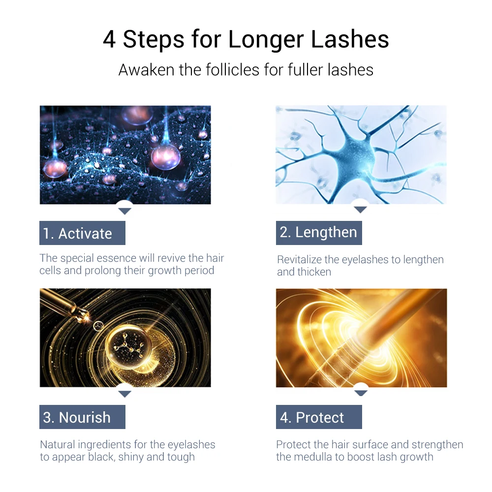 
BREYLEE professional nourish and lengthen eyelash growth serum enhancer free shipping 