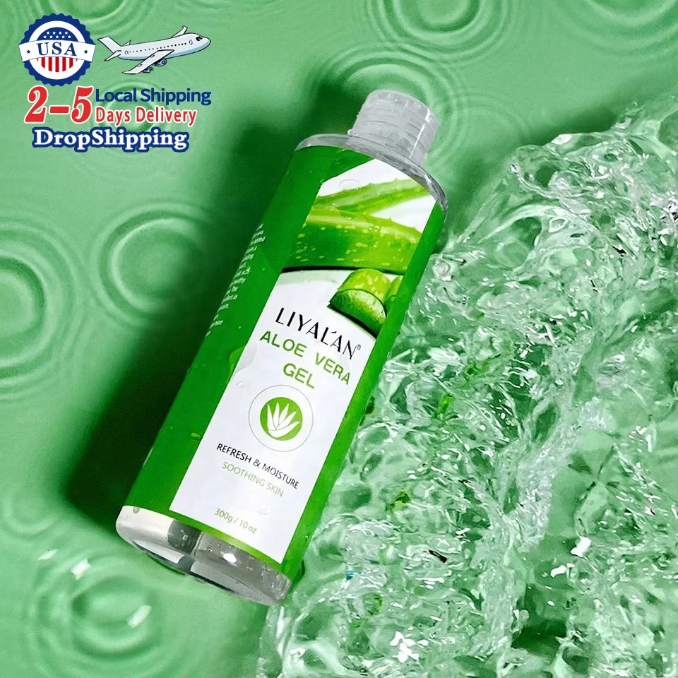 Private Label Skincare Best Natural Moisturizing Soothing Organic 100% Natural Pure Aloe Vera Gel