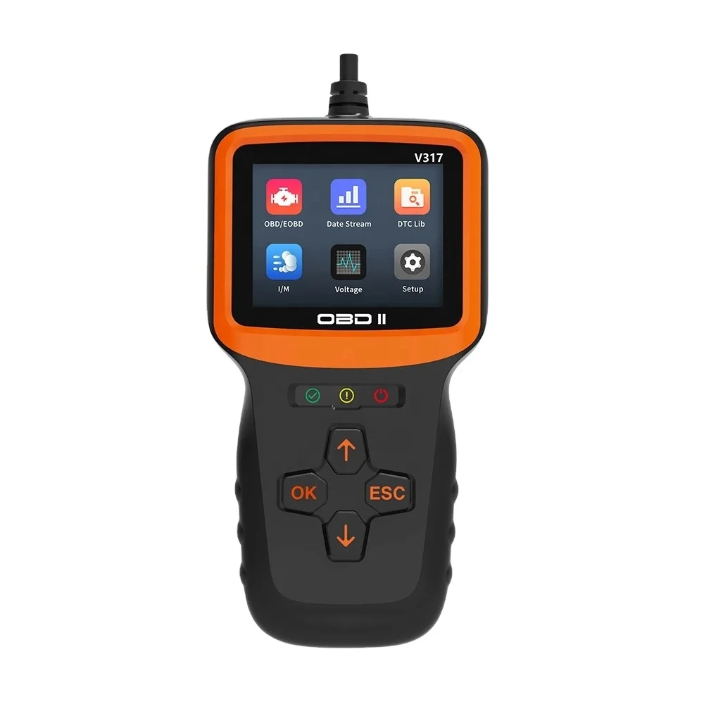 V317 Obd2 Scanner 2.8 inch Color display auto Diagnostic Tool Elm327 higher quality new item Engine Automobile Fault Detector