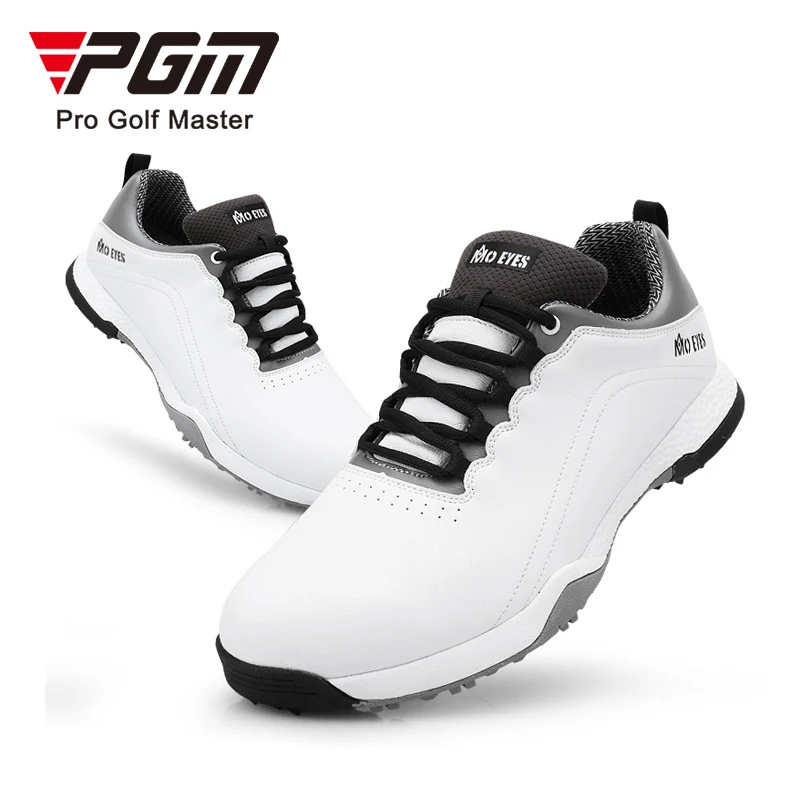 Высококачественная Водонепроницаемая мягкая удобная Нескользящая Мужская обувь для гольфа MO EYES