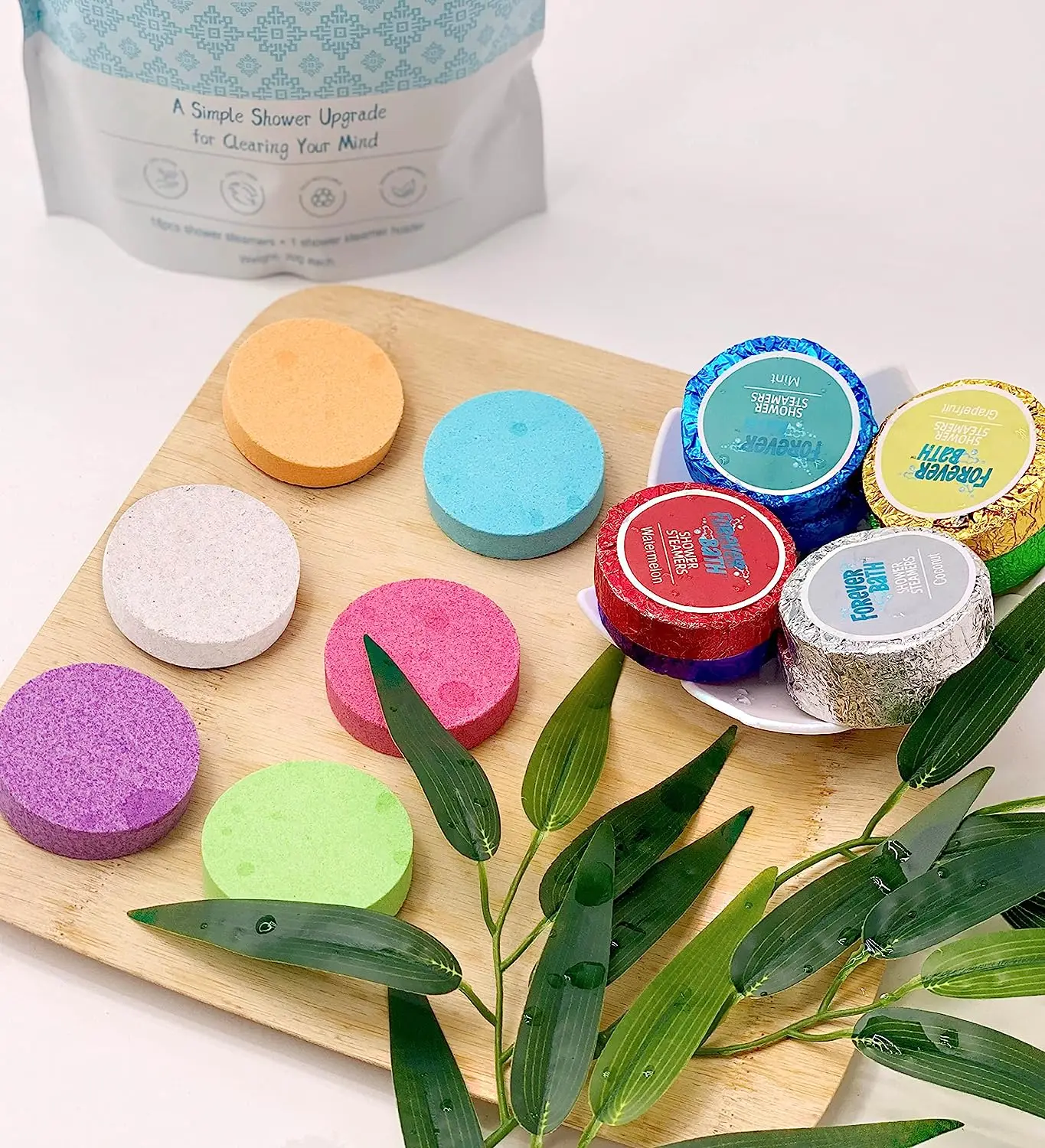 Top Sales Item Shower Tablets Shower Steamers Tablets Aromatherapy Shower Vapor Tablet-Set of 6 Bath Bombs Infused