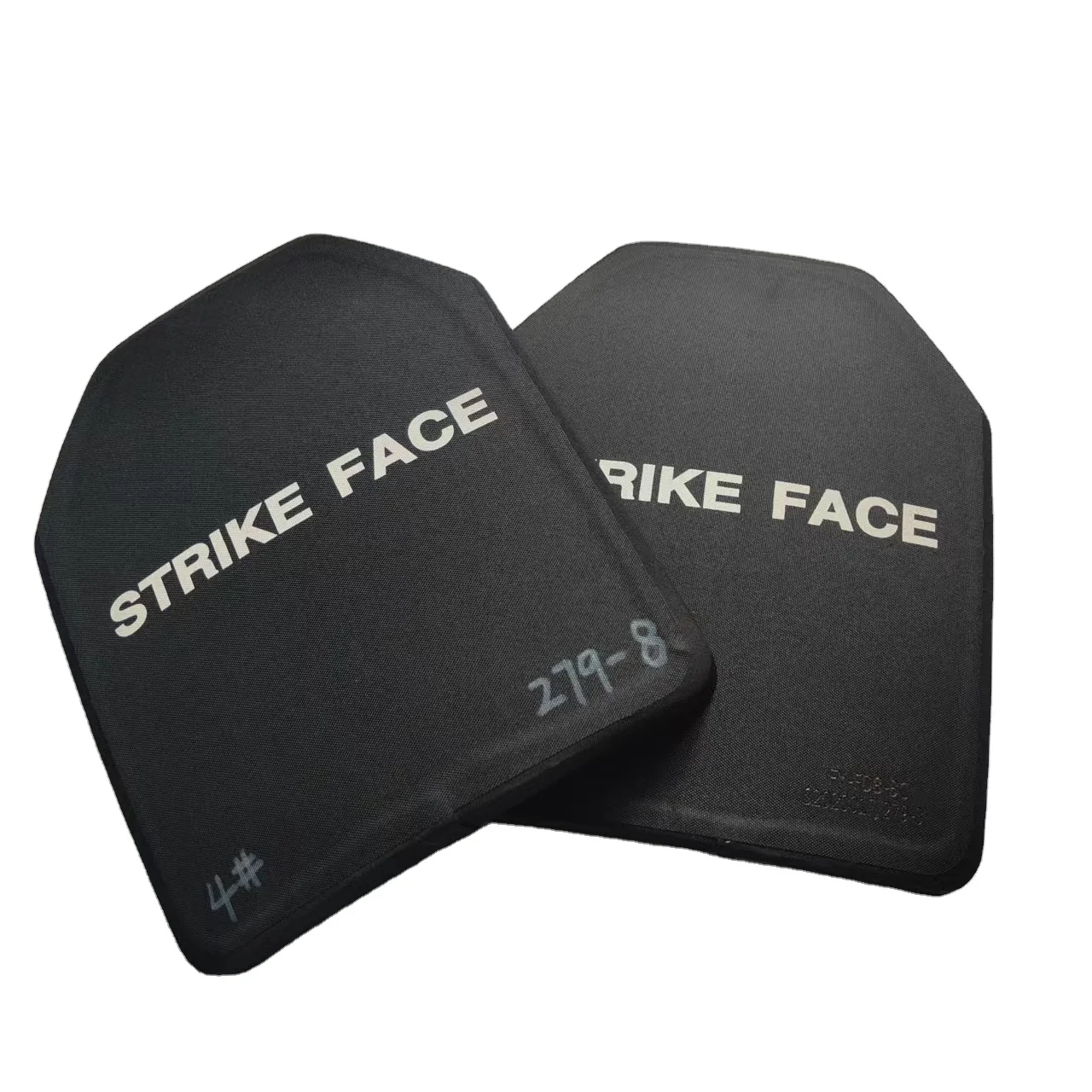 UHMW-PE composite alumina nij level iv plates stand alone