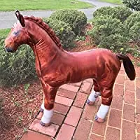 inflatable toy animal horse balloon giant inflatable toys birthday decoration Pool party decor scary pony toy for kids