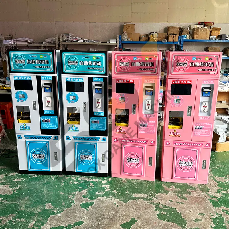 Amusement Coin Changer Vending Machine High Security Currency Coin Token Changer Machine