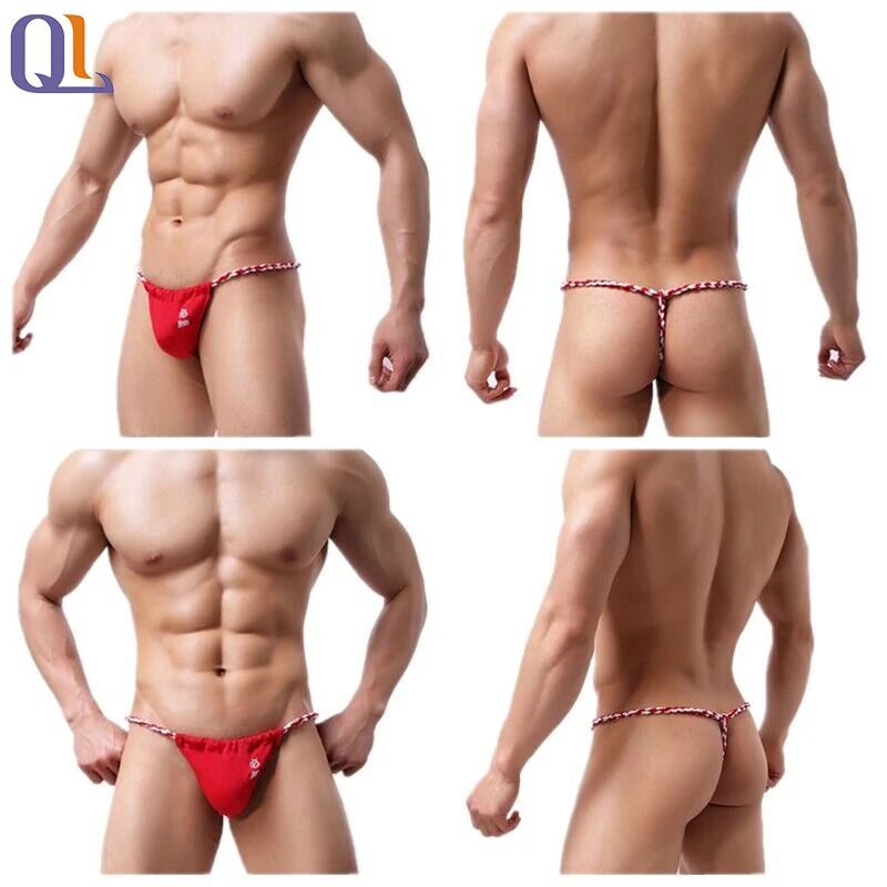 Sexy Men T-back Thong G-string Bikini Underpants Sumo Pants Wrestling Underwear Men Underpants Underwear