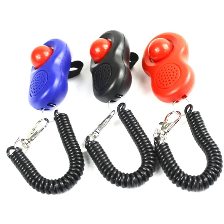 Горячая Распродажа 2021, модный розовый тренировочный кликер с кнопками, высокое качество, практичный розовый кликер для дрессировки собак