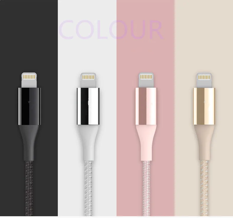 
MFI certificate C94 PD fast charging Type c to lightning data cable 18W with kevlar braided 
