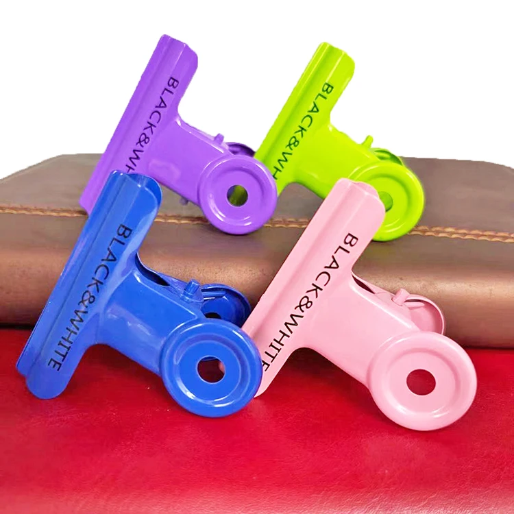 professional manufacturer customized design suv heat transfer printing 31mm 50mm 65mm binder clip