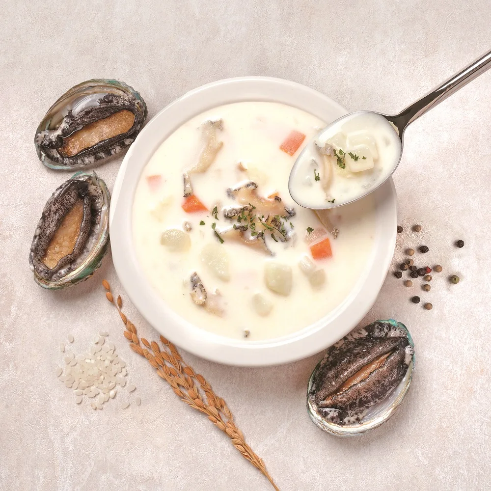 [WANDODA] Abalone chowder soup cream tasty spicy tomato rice powder Korea food delicious soup instant food