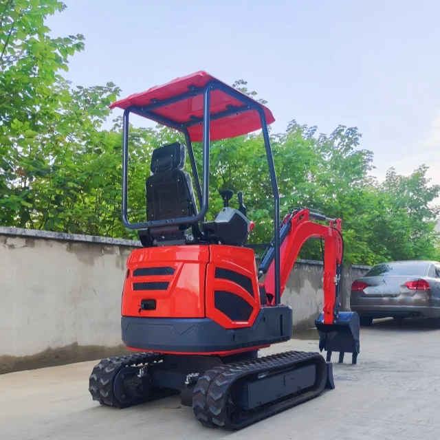 Household Crawler Hydraulic Micro Excavator 1ton Small Digger 2.5 Ton Mini Excavator Meet Ce/epa/euro 5
