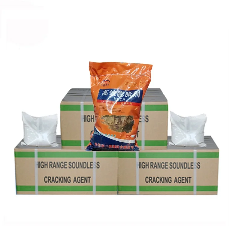 China Mortar Chemical Rock Cracking Agent, Breaking Powder Chemical Breaking Rock Without Blasting