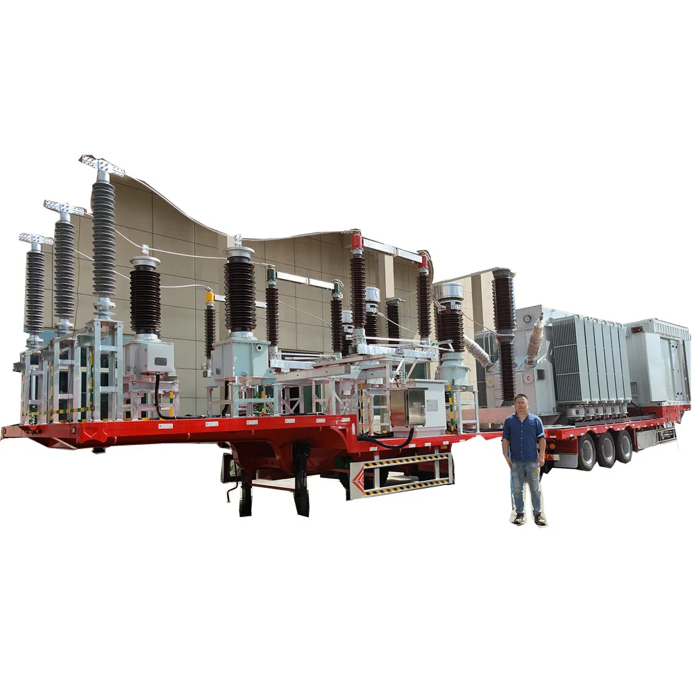 Electrical  power transformer substation 110kv electrical mobile substation
