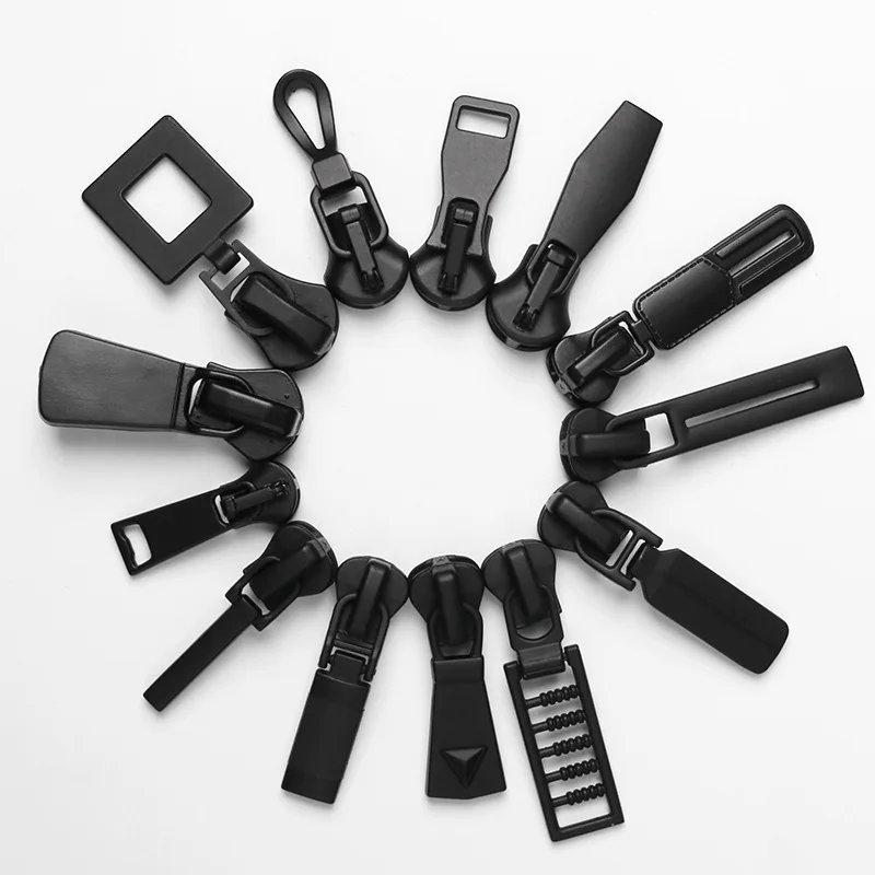 AIGEN Wholesale 5# Auto Lock Zipper Slider For Handbags And Luggage Garment Zipper Sliders