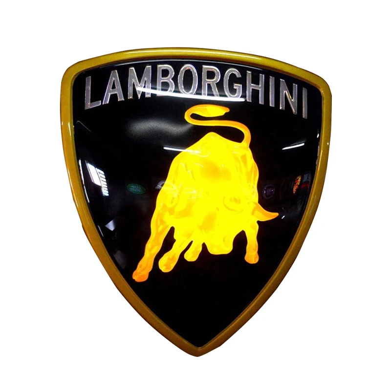 Hotsale waterproof metal signage customized 3d car emblem frontlit or backlit 3d logo car signs