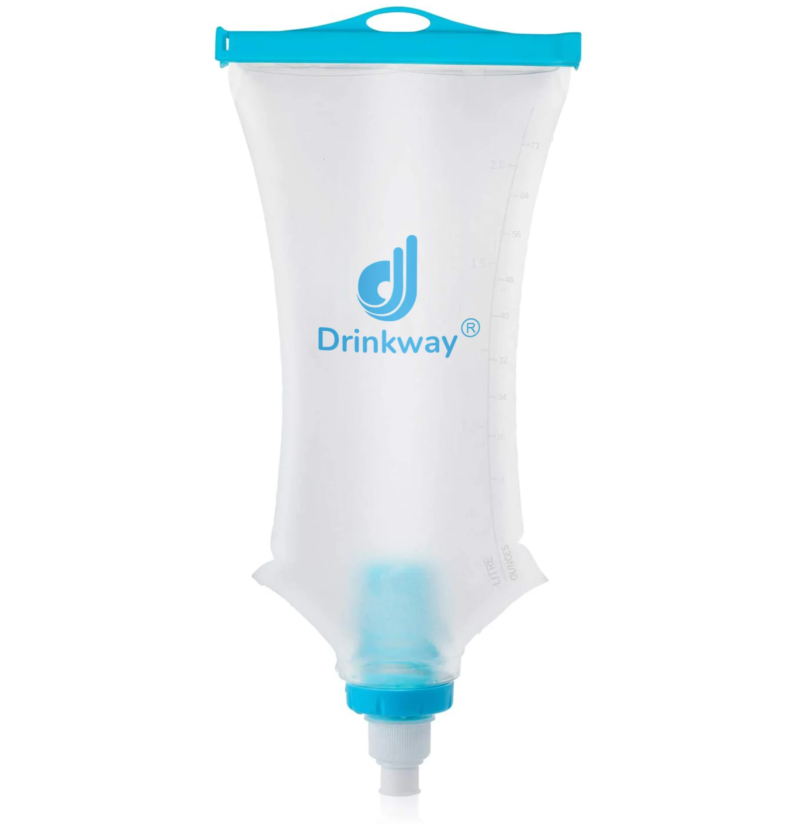 Sports Water Bag Container Camping Collapsible Drinking Water Bag TPU Water Bladder with Filter