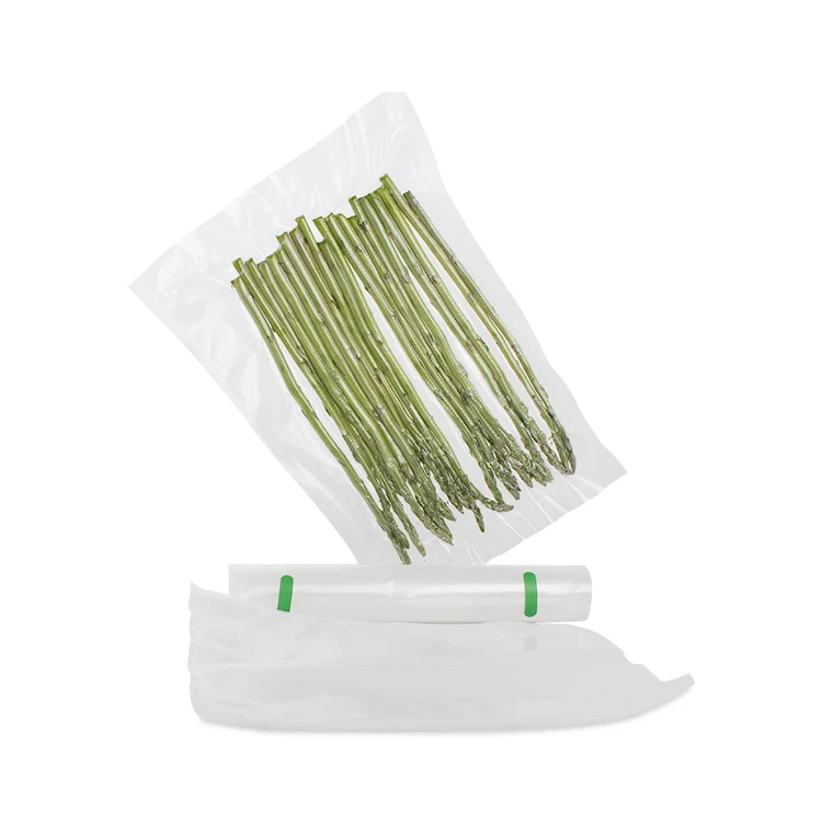 
Factory Price Odm Cheap Plastic Food Vacuum Sealer Sealing Bag Rolls For Meat Or Frozen Packaging 