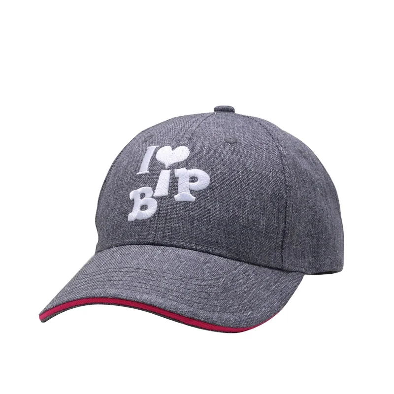 
 Бейсболка с плоской вышивкой и логотипом сэндвич  