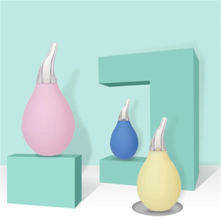 Baby Newborn Nasal Aspirator Suction Soft Tip Mucus Vacuum Runny Nose Cleaner