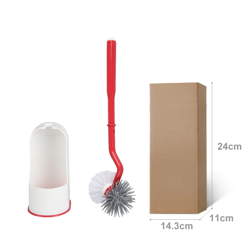 bathroom use PP PET TPR toilet brush