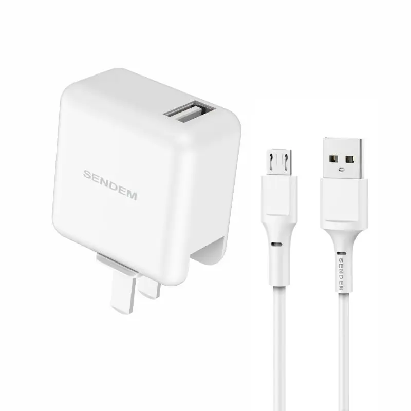 Новое поступление популярное быстрое зарядное устройство 2 4 А сетевое QC USB PD для телефона Iphone 12