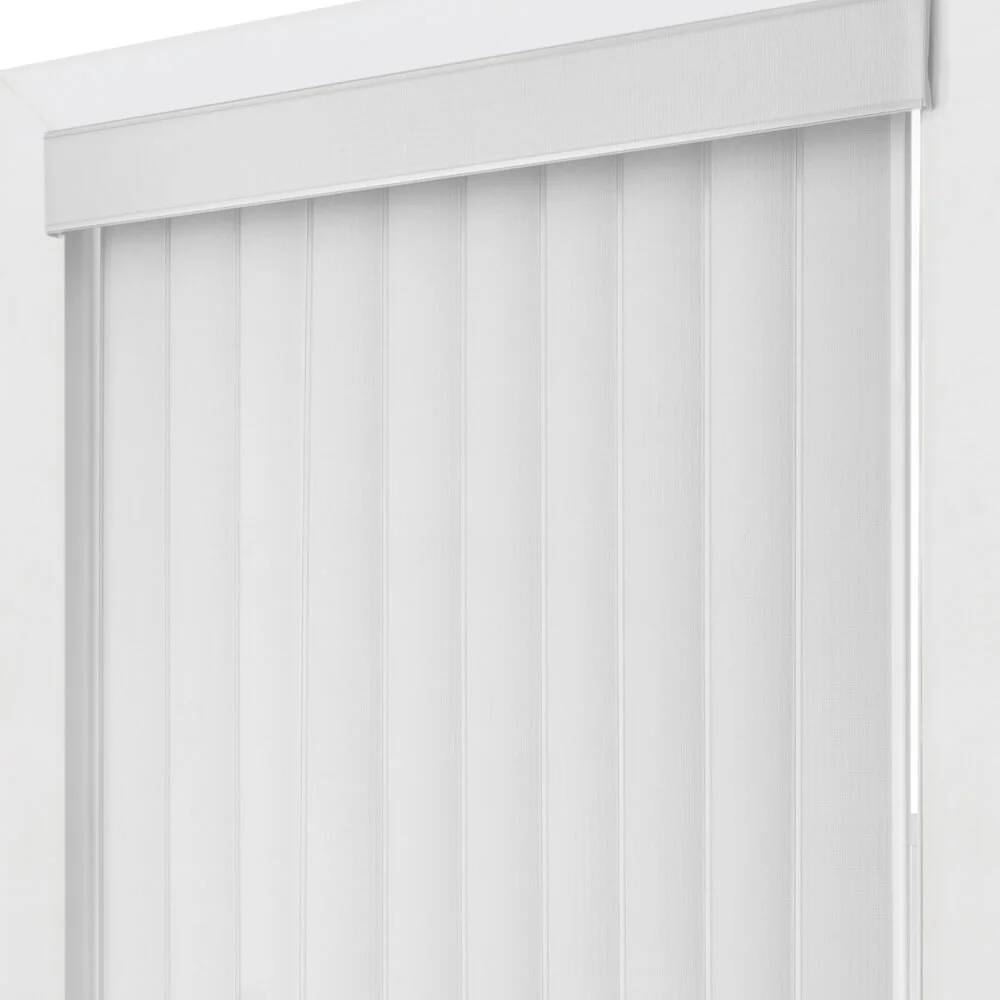 Classic Style Fabric Indoor Manual Window Blind Unislat Sheer Vertical Blinds Fabric For Sliding Doors
