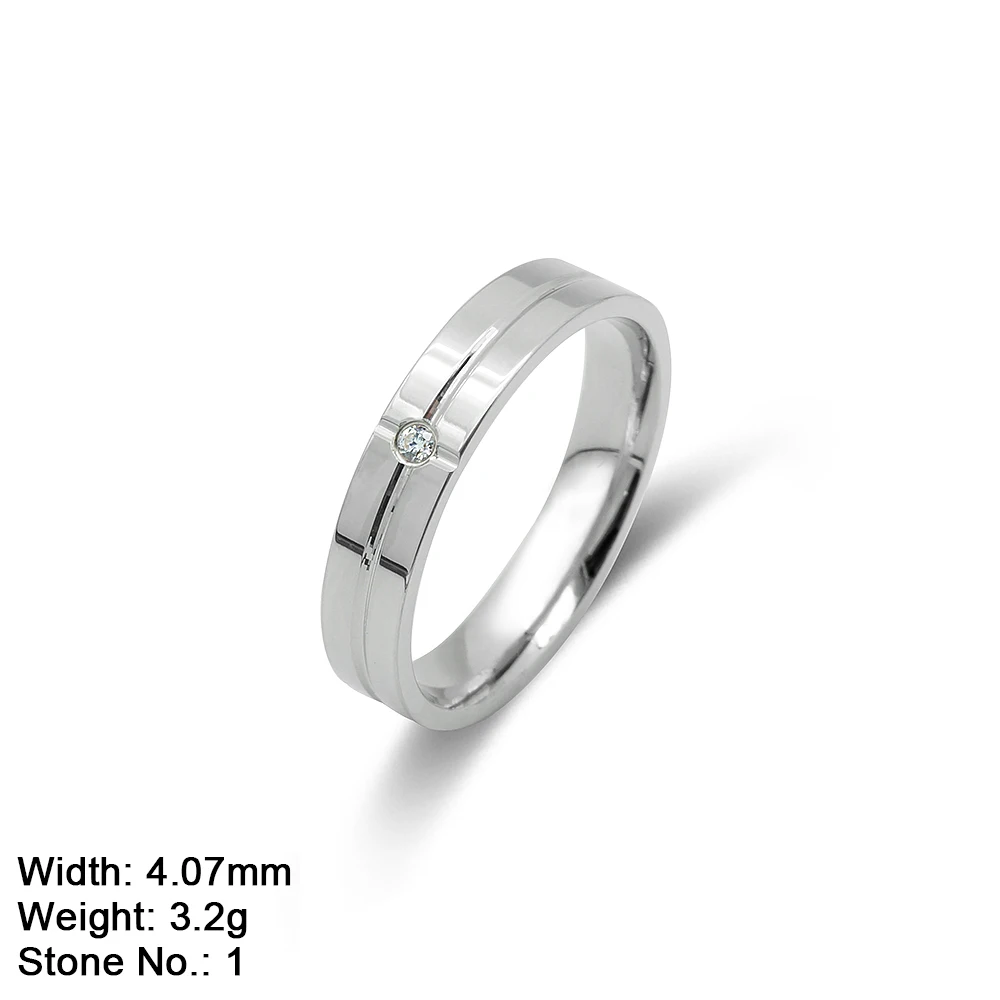 Trendy 925 Silver Cross Men Ring Polish Finishing Couple Wedding Ring Set Engagement Rings For Men and Women