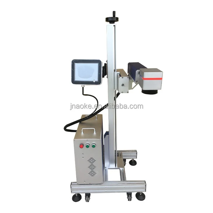 Huaray Davi JPT 3w 5w 10w 15w Flying UV Laser Marking Machine With Water Cooling Touch Screen Displayer for for Wire and Cable
