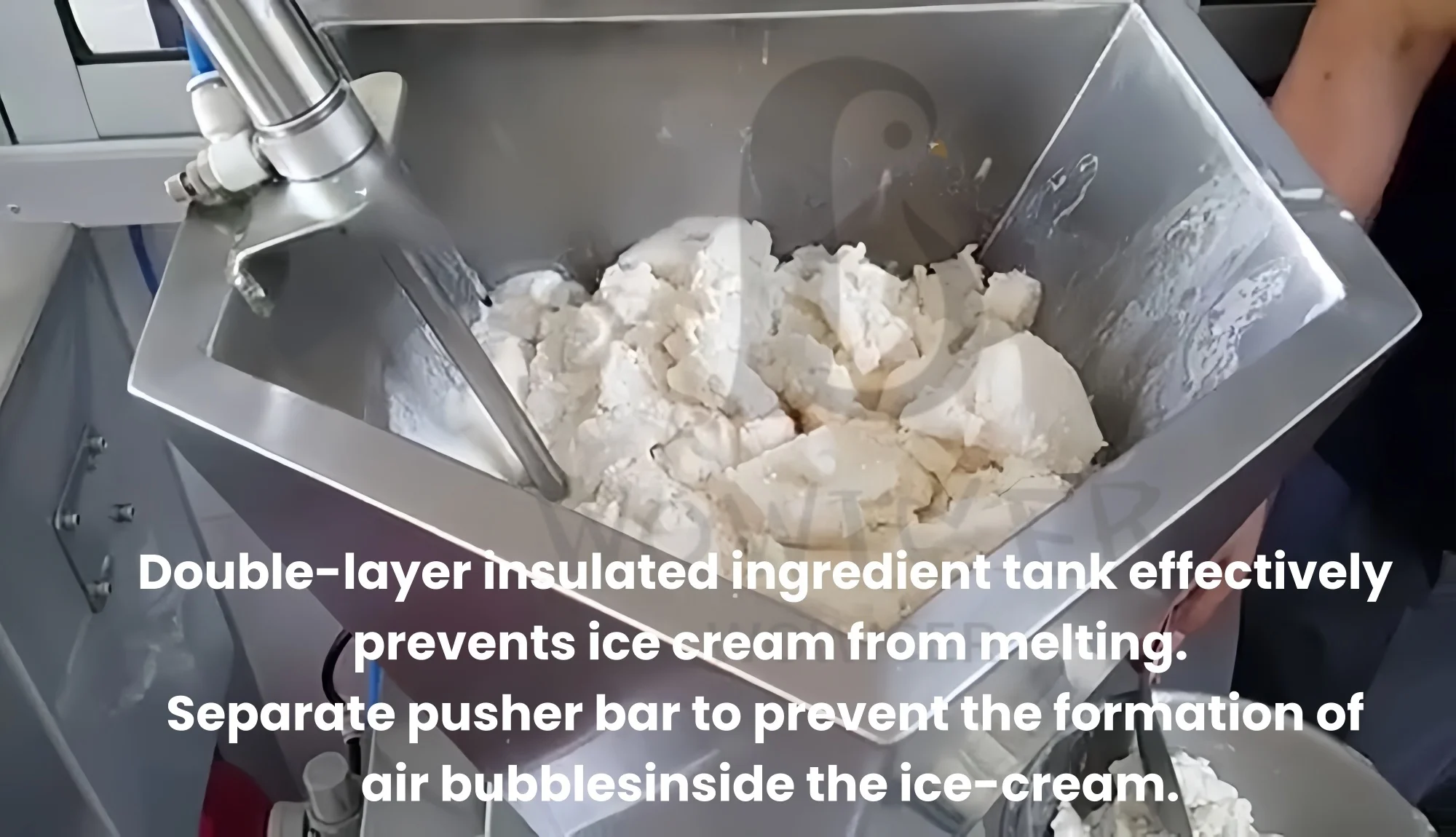 Maker Cup Cone Single Head Semi Automatic Filling Ice Cream Fill Machine For Small Business