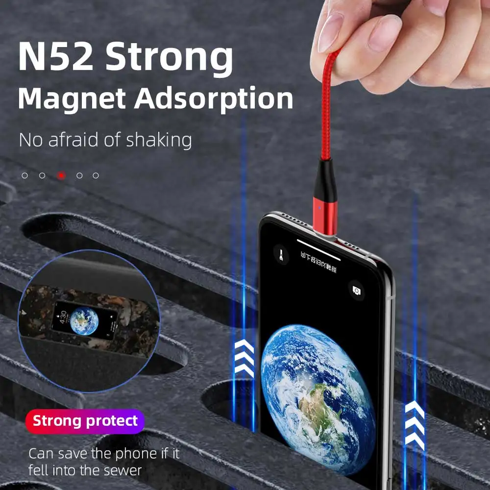 
IPSKY Newest Type-C toType-C PD 60W cable Type-C to lighting charging cable magnetic usb data cable 