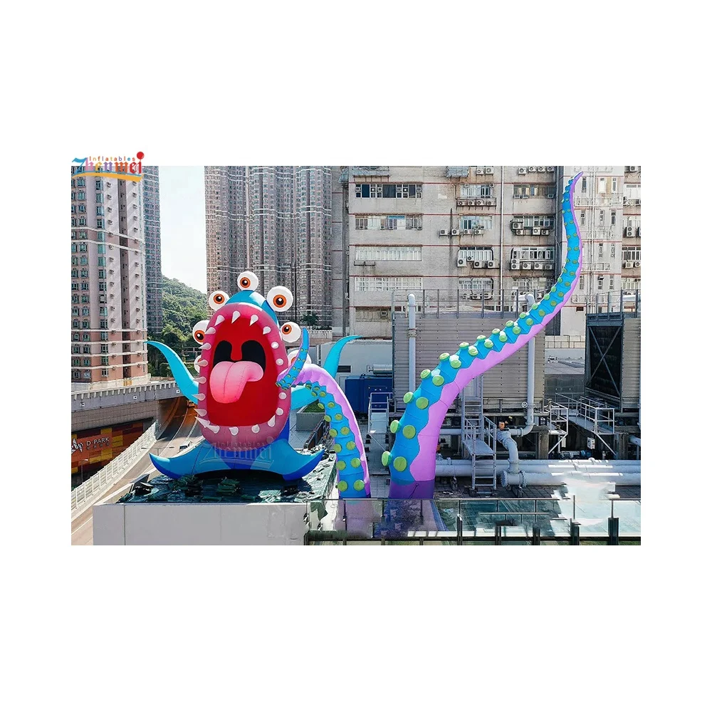Custom giant inflatable octopus tentacle/ inflatable tentacles/ inflatable air tentacles for advertising decoration