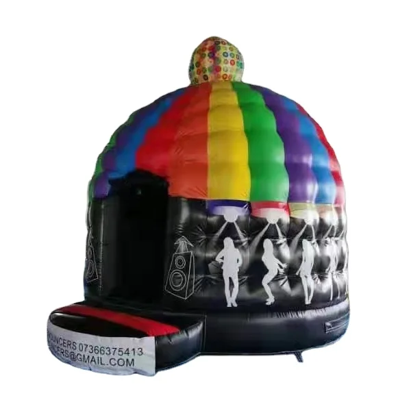 factory price Inflatable disco bouncer disco dance house Inflatable disco castle