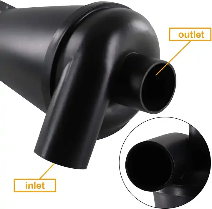 Cyclone Dust Collector Turbocharged Household Portable Auto Cleaning Cyclone Dust Separator