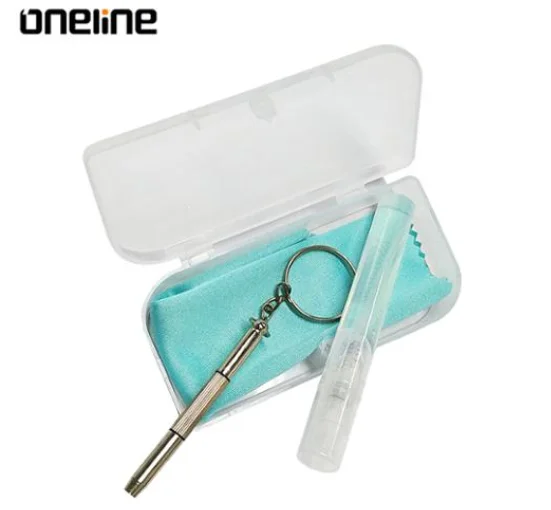 Factory Outlet Precision High Quality  Aluminum Mini Multifunction Screwdriver  Keyring Ship Fast