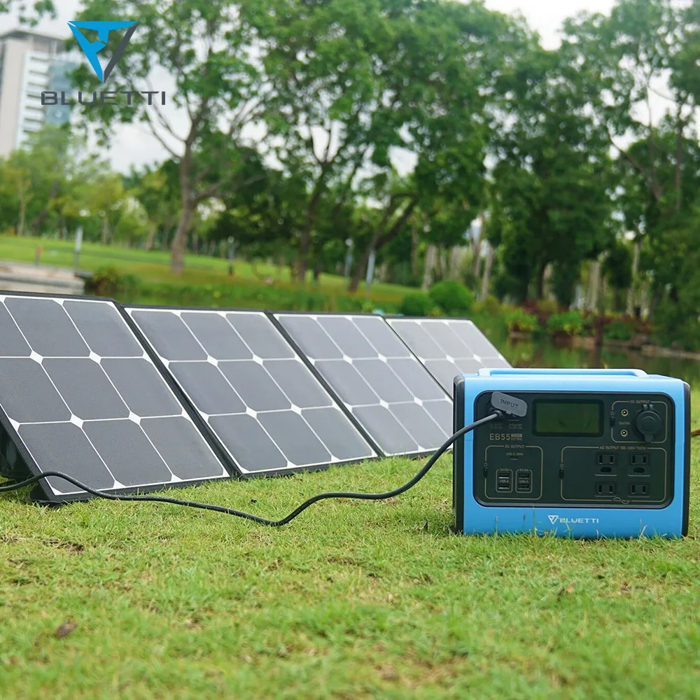 Bluetti Multifunction Smart Charge Solar Power Bank Wireless Solar Charger Best Portable Power Station