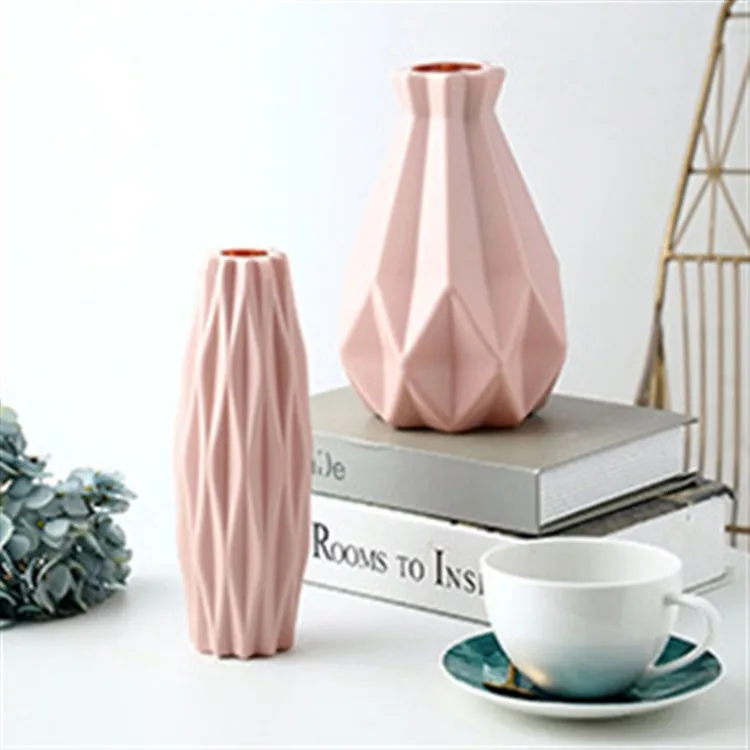 Креативные садовые инструменты с логотипом керамический горшок корзина для цветов скандинавские декоративные вазы пластиковая Цветочная ваза