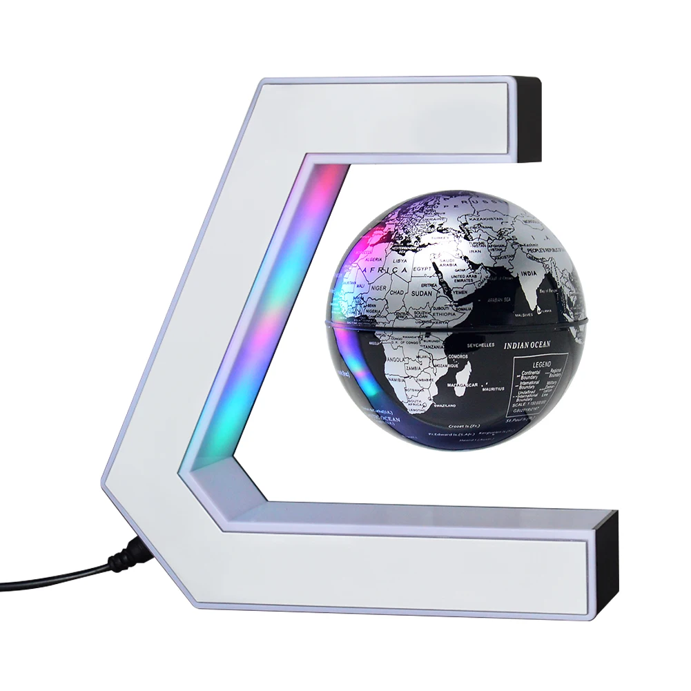 2024 New design levitating magnetic floating globe for boy gift promotion
