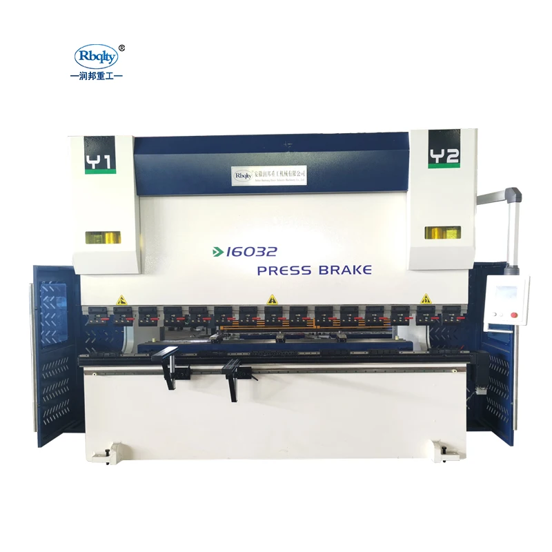 WE67K-160T3200 CybTouch 8 cnc Электрический гидравлический листогибочный пресс с 3 + 1 осью