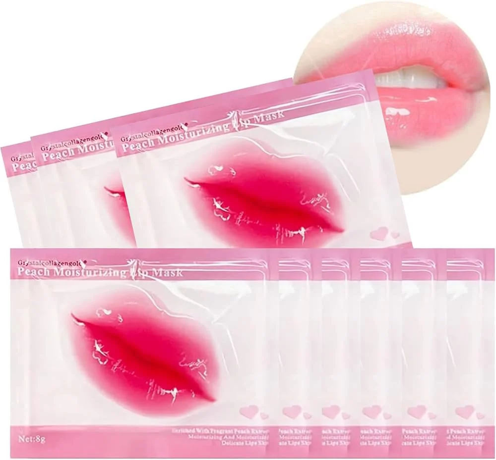 New Arrival Customized Collagen Lip Mask Patch Hydrating Crystal Cream Face Moisturizer Lip Care 10000 ZS OEM/ODM