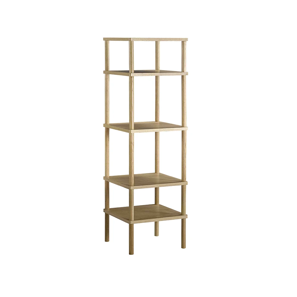 Modern style book shelf bookcase with metal frame scandinavian high quality book shelf